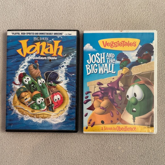 VeggieTales DVD Set: Jonah and Josh and the Big Wall - Picture 1 of 6